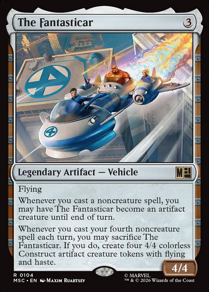 The Fantasticar card image