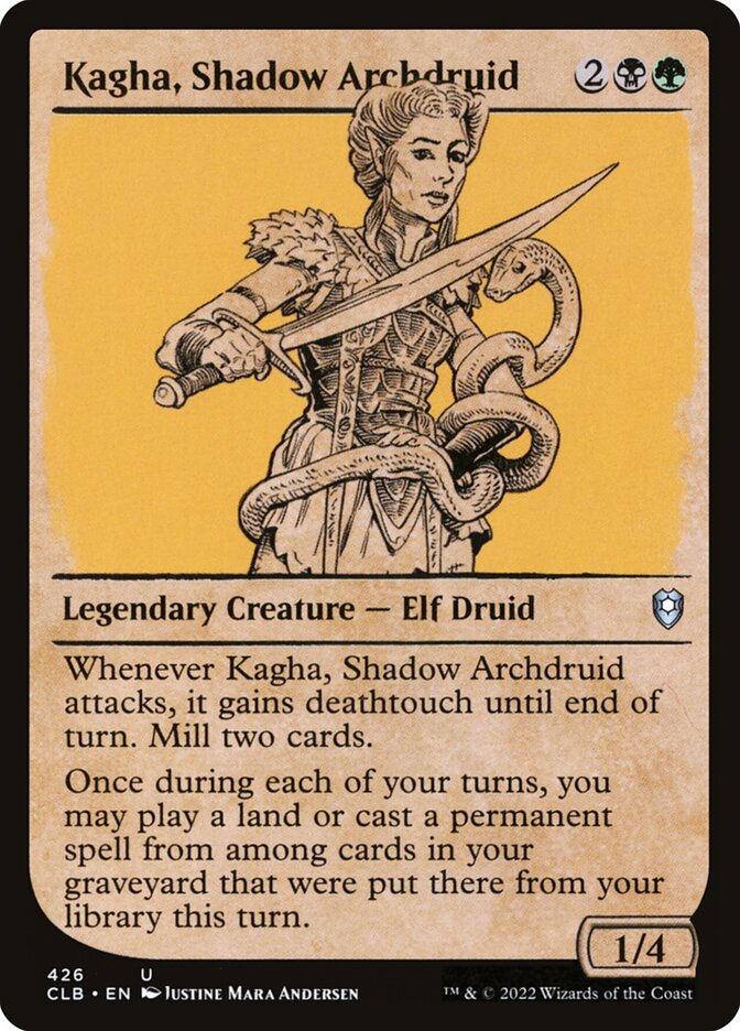 Kagha, Shadow Archdruid card image