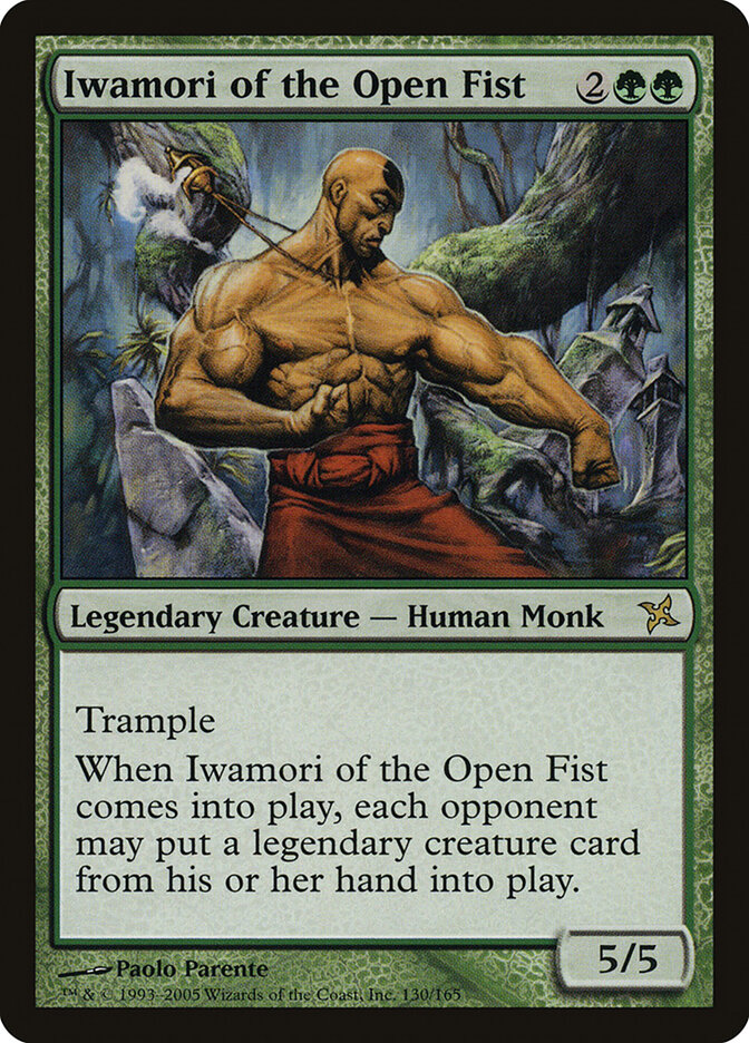 Iwamori of the Open Fist card image