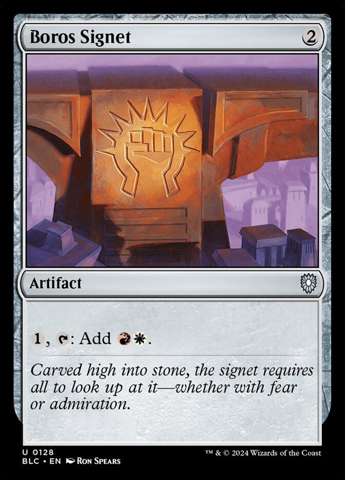 Boros Signet card image