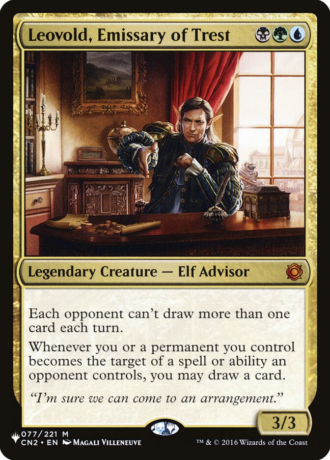 Leovold, Emissary of Trest card image