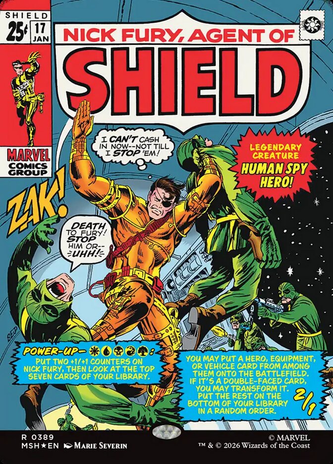 Nick Fury, Agent of S.H.I.E.L.D. card image