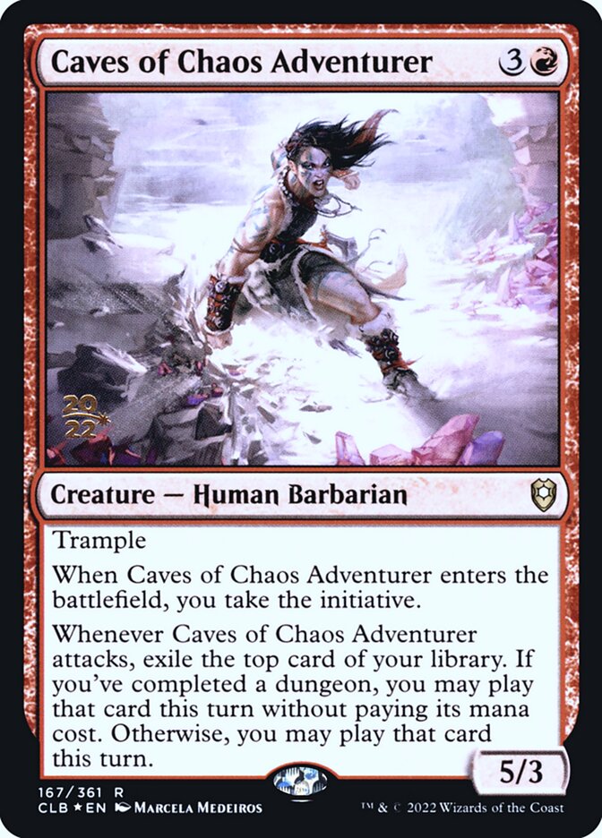 Caves of Chaos Adventurer card image
