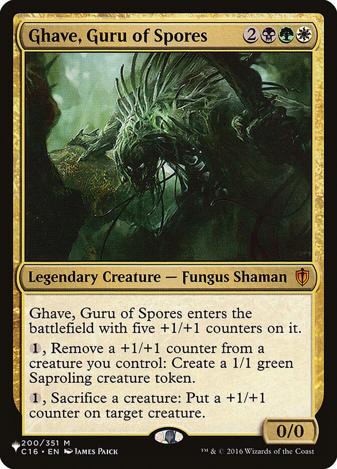 Ghave, Guru of Spores card image