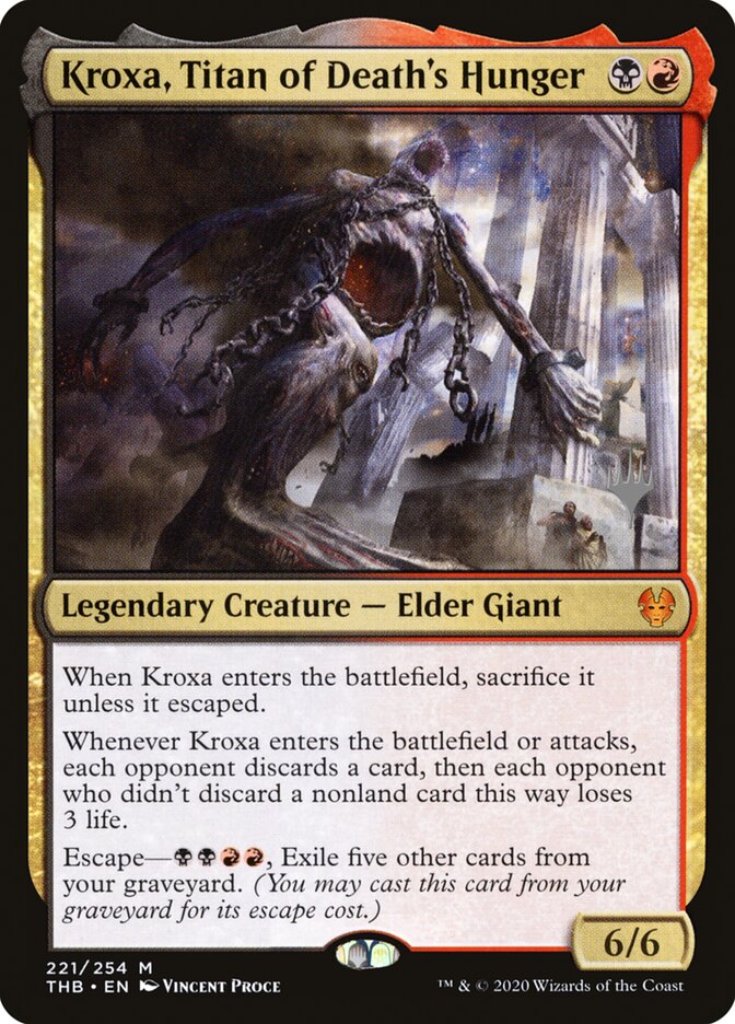 Kroxa, Titan of Death's Hunger card image