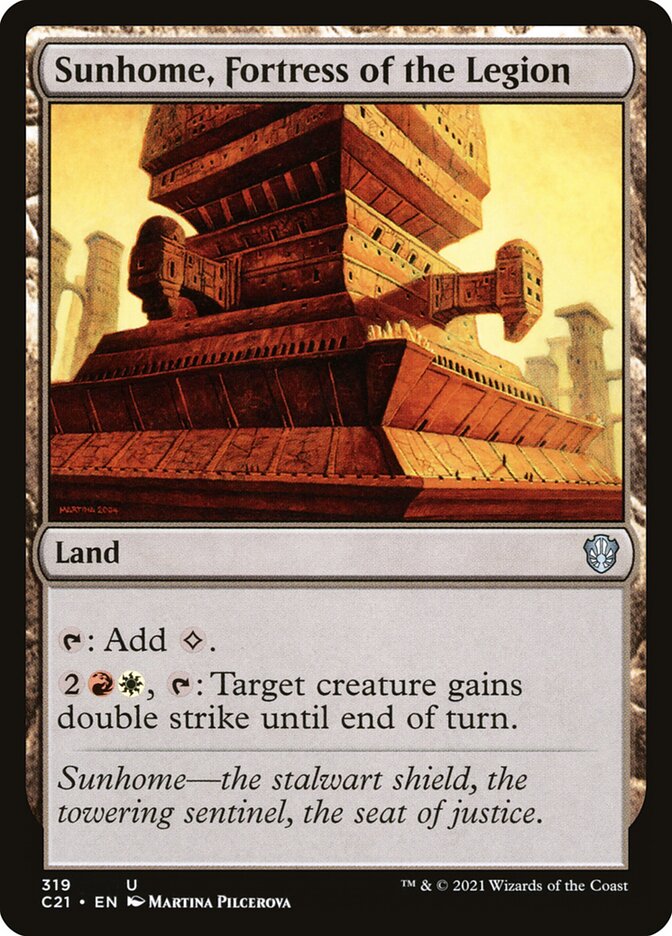 Sunhome, Fortress of the Legion card image