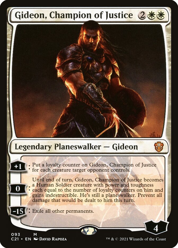 Gideon, Champion of Justice card image