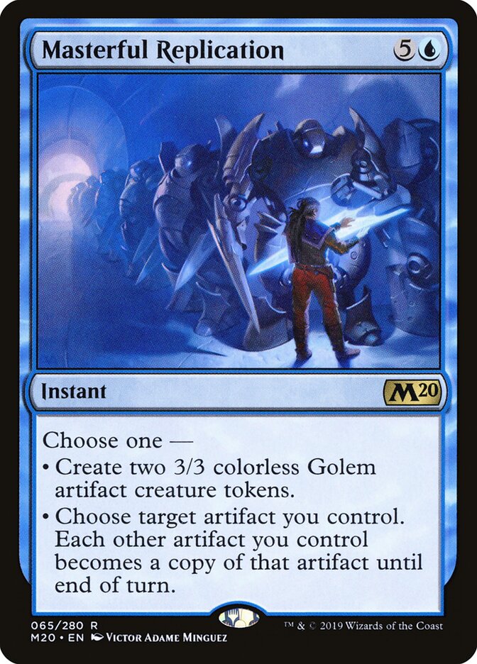 Masterful Replication card image