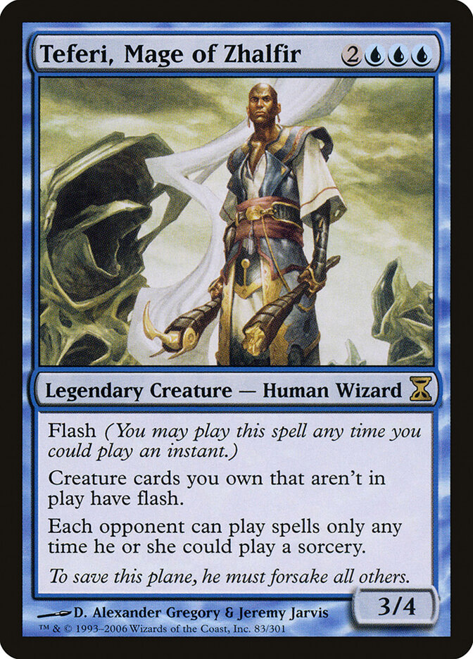 Teferi, Mage of Zhalfir card image