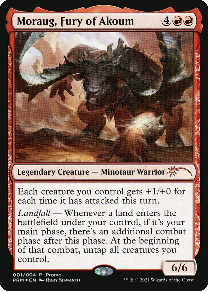 Moraug, Fury of Akoum card image