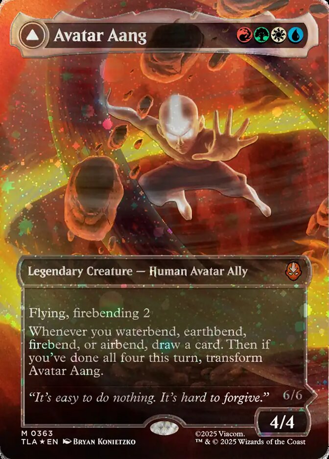 Avatar Aang // Aang, Master of Elements card image