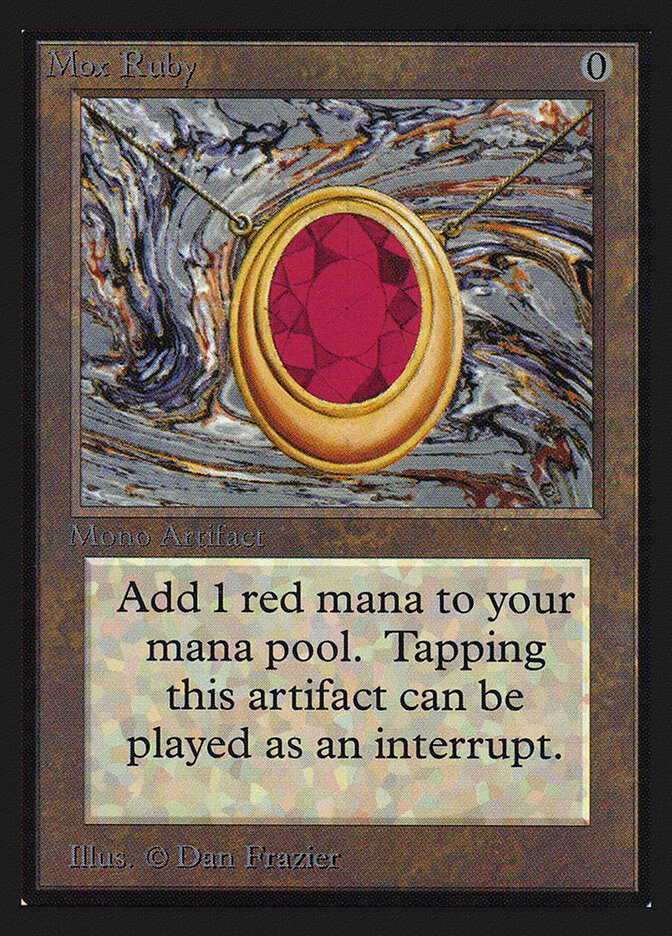 Mox Ruby card image