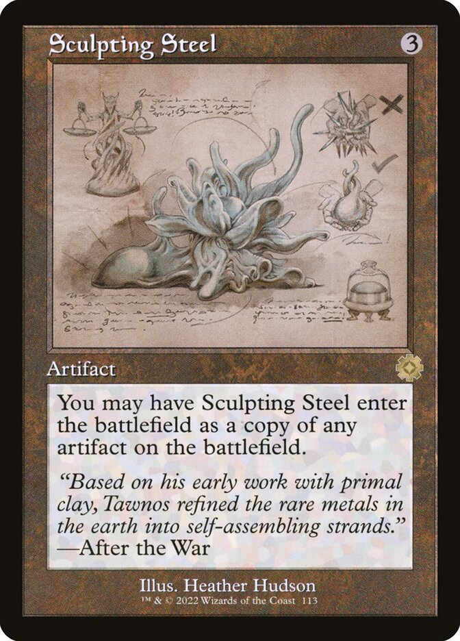 Sculpting Steel card image
