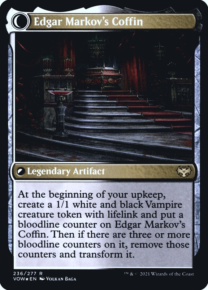 Edgar, Charmed Groom // Edgar Markov's Coffin card image