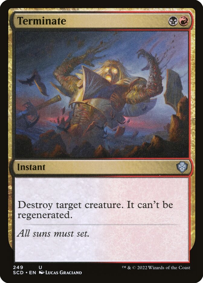 Terminate card image