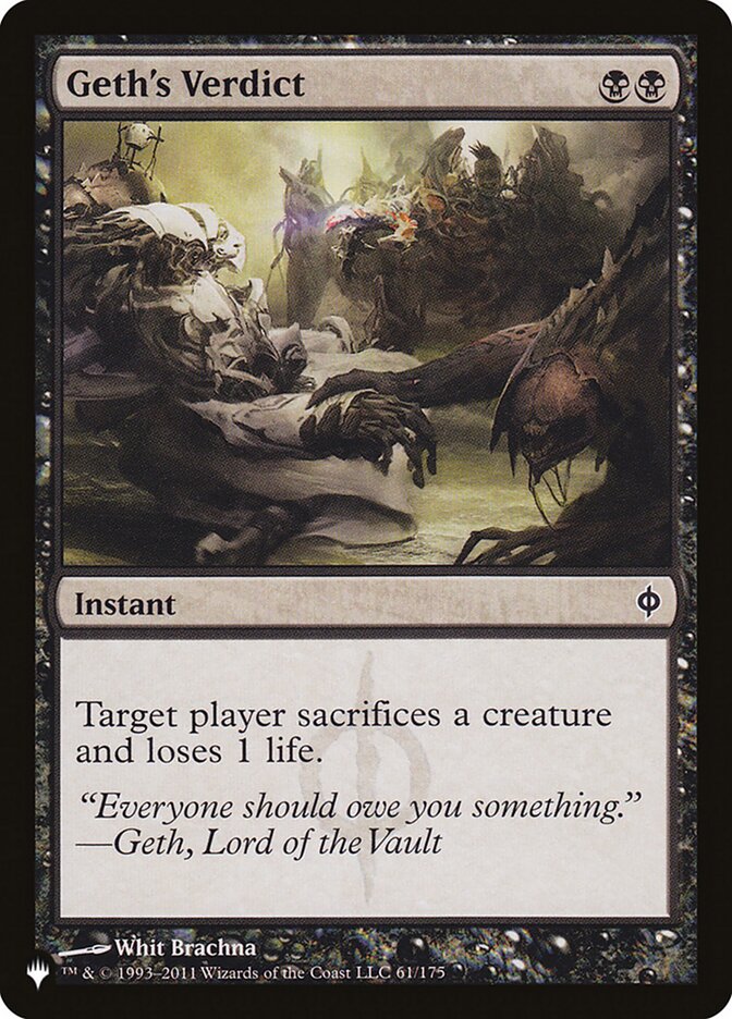 Geth's Verdict card image