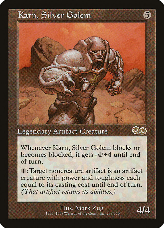 Karn, Silver Golem card image