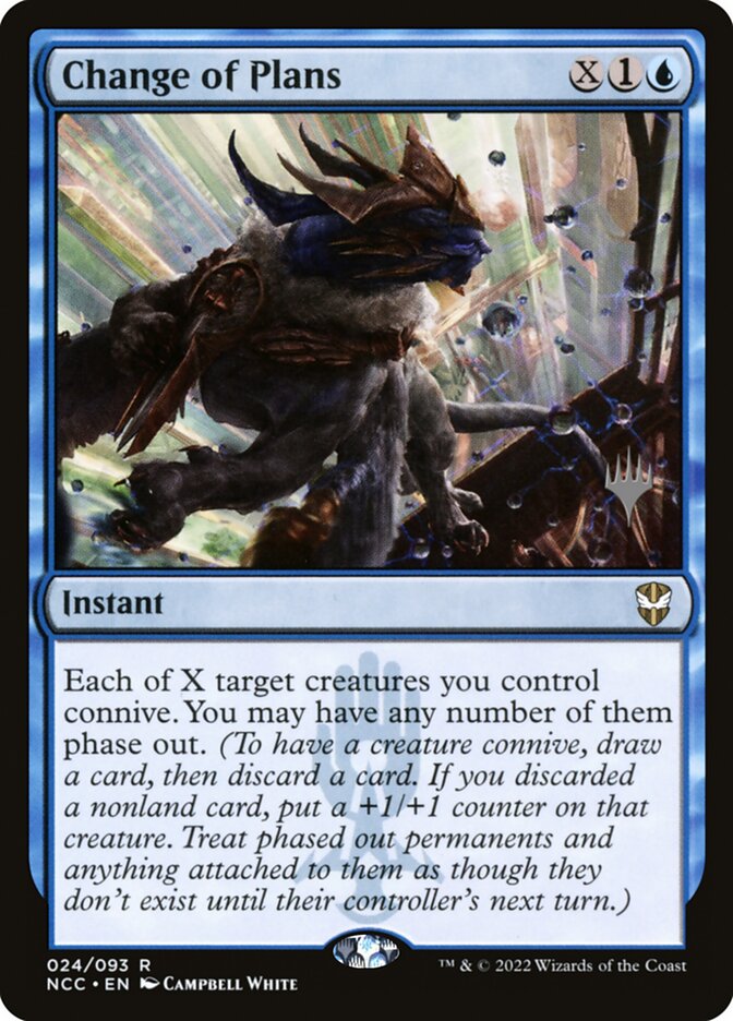 Change of Plans card image