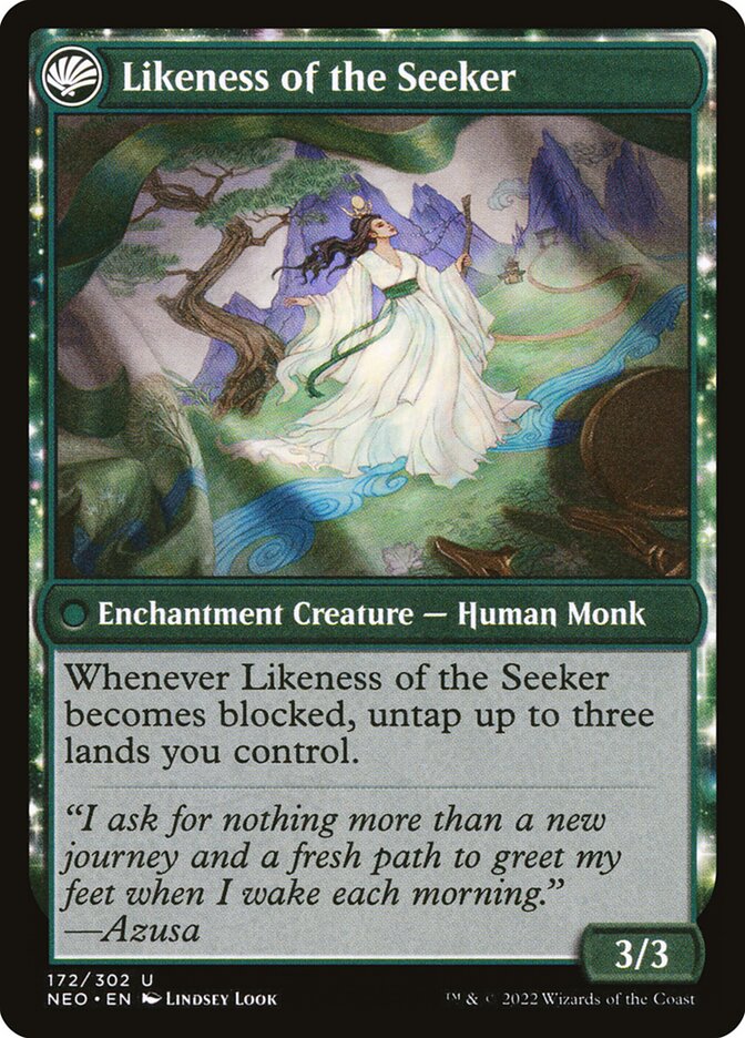 Azusa's Many Journeys // Likeness of the Seeker card image