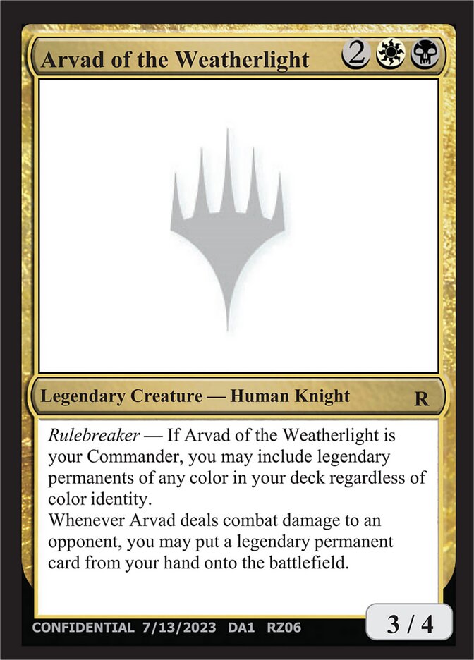 Arvad of the Weatherlight card image