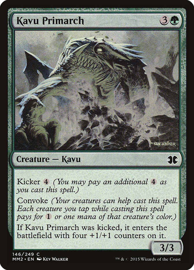 Kavu Primarch card image