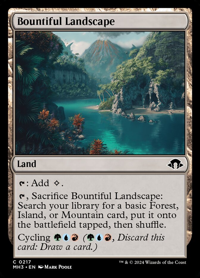Bountiful Landscape card image