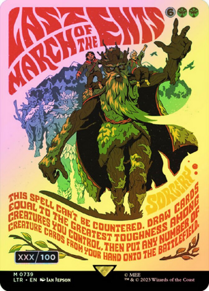 Last March of the Ents card image
