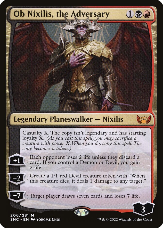Ob Nixilis, the Adversary card image