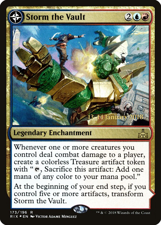 Storm the Vault // Vault of Catlacan card image