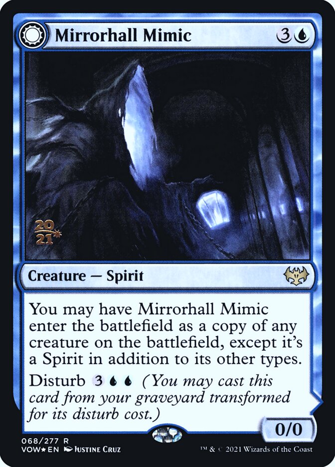 Mirrorhall Mimic // Ghastly Mimicry card image