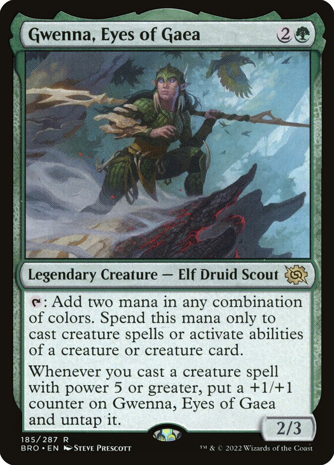 Gwenna, Eyes of Gaea card image
