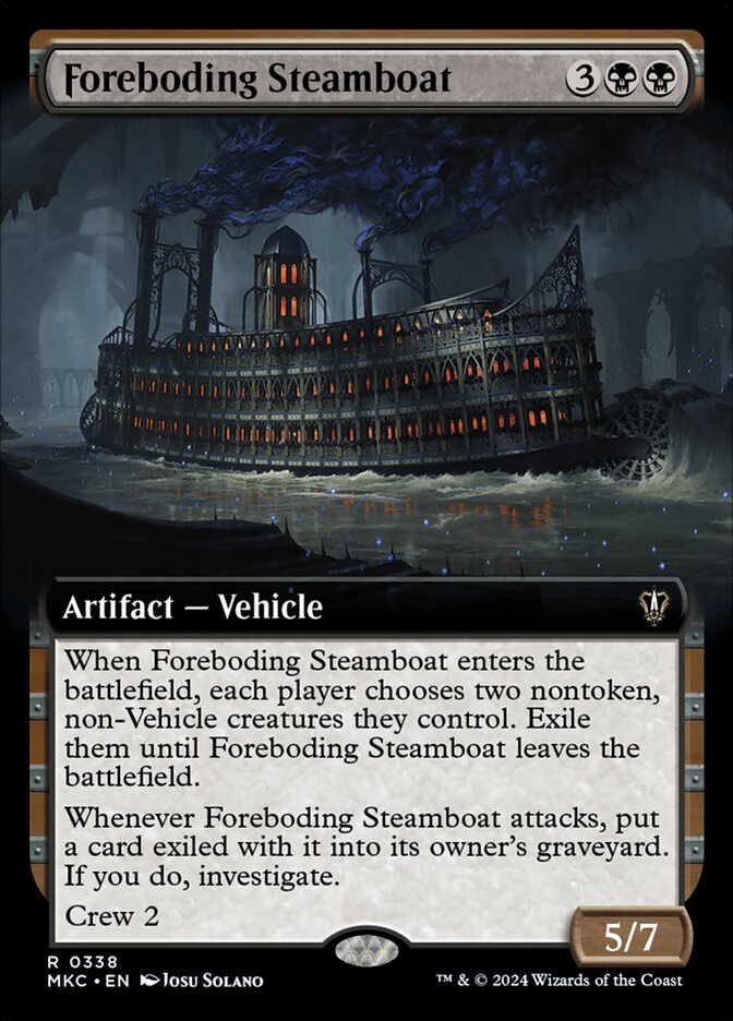Foreboding Steamboat card image