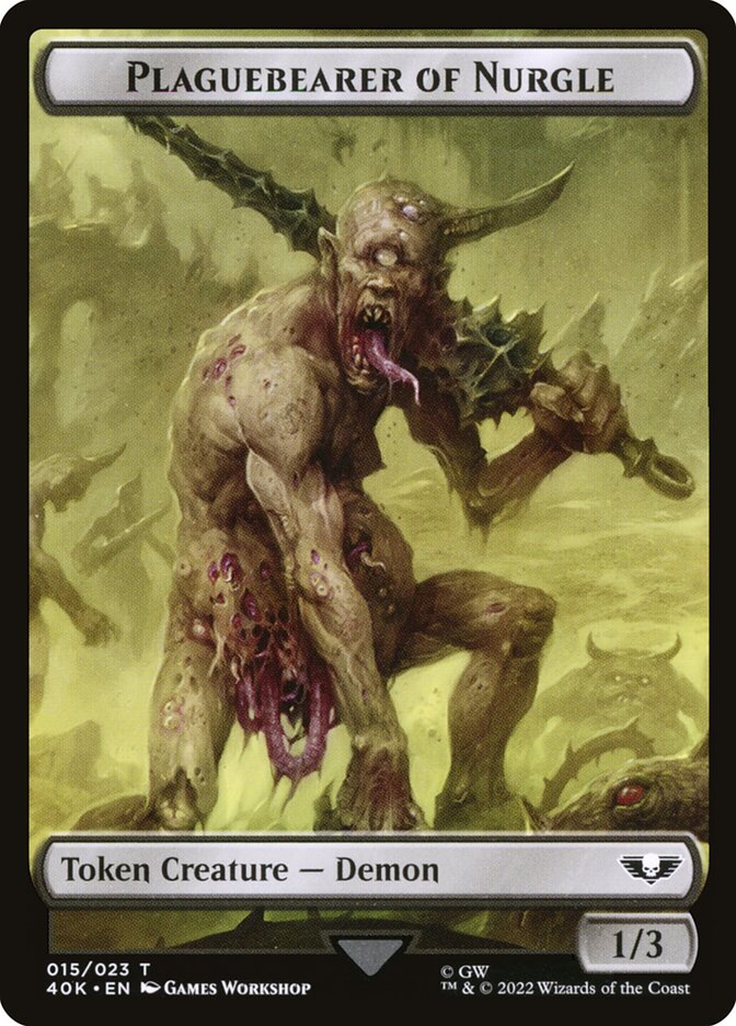 Plaguebearer of Nurgle card image