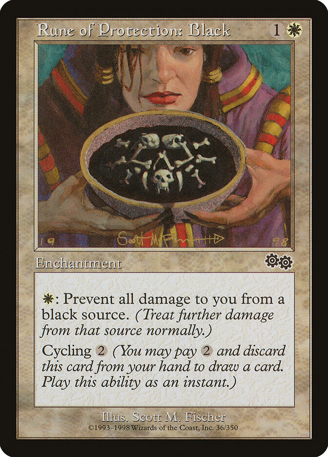 Rune of Protection: Black card image