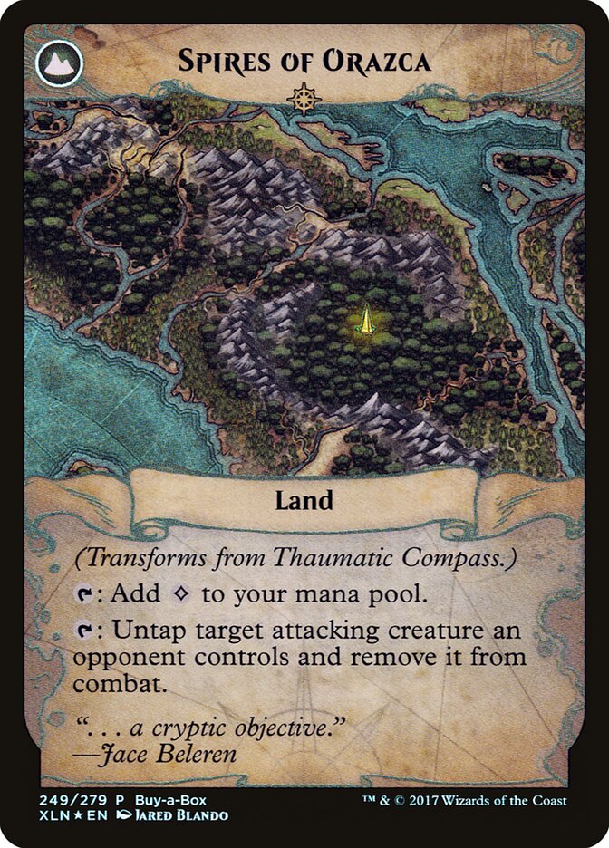 Thaumatic Compass // Spires of Orazca card image