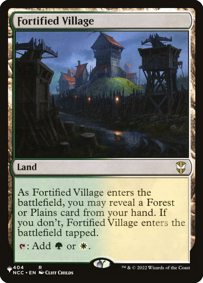 Fortified Village card image