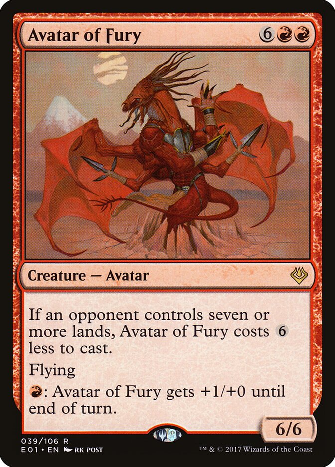Avatar of Fury card image