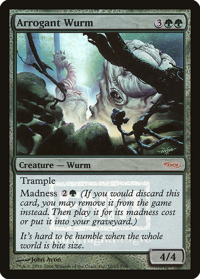 Arrogant Wurm card image