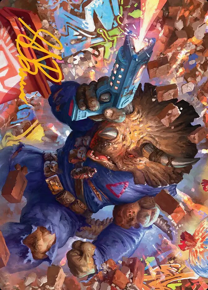 Zog, Triceraton Castaway // Zog, Triceraton Castaway card image