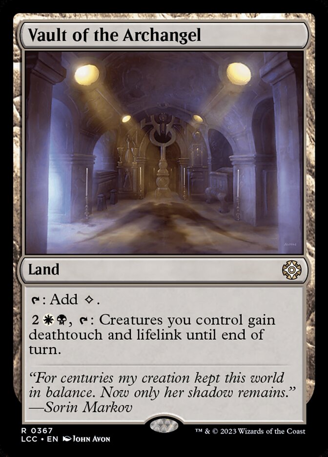 Vault of the Archangel card image