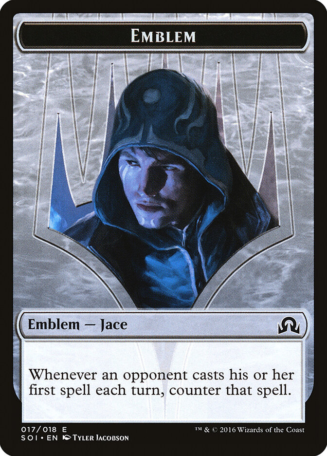 Jace, Unraveler of Secrets Emblem card image