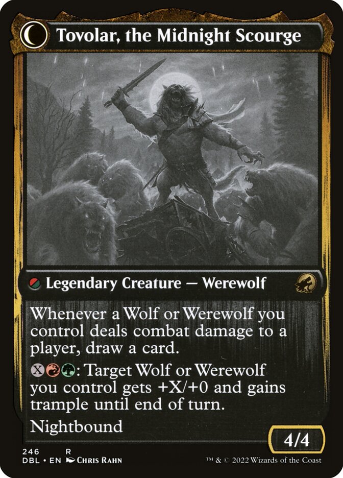 Tovolar, Dire Overlord // Tovolar, the Midnight Scourge card image
