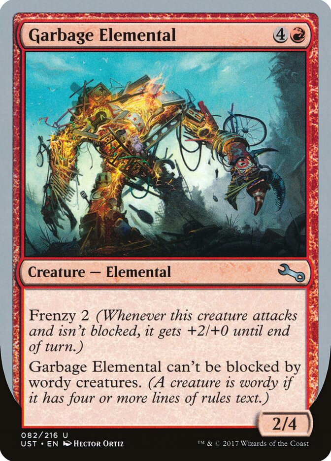 Garbage Elemental card image