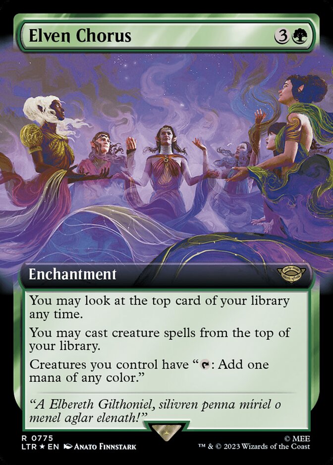 Elven Chorus card image