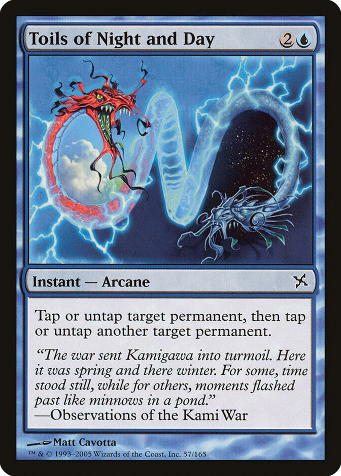 Toils of Night and Day card image