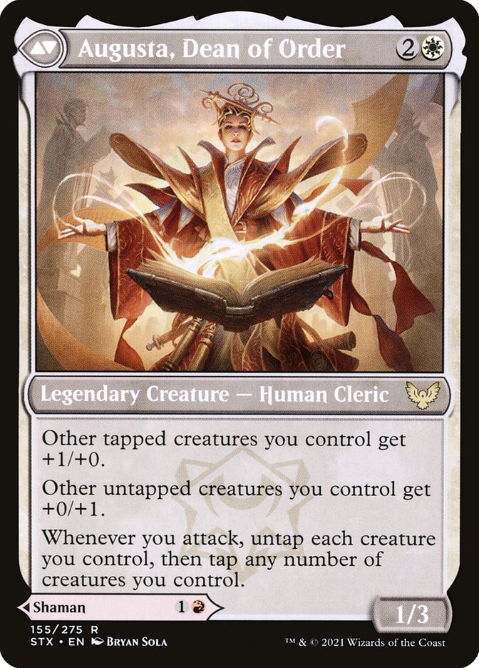 Plargg, Dean of Chaos // Augusta, Dean of Order card image