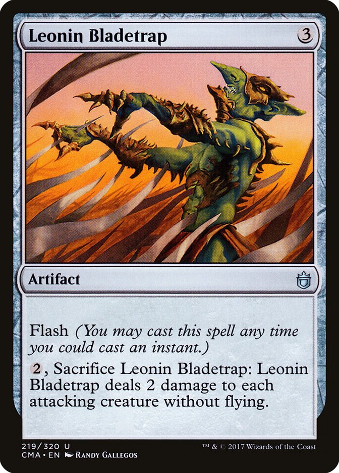 Leonin Bladetrap card image