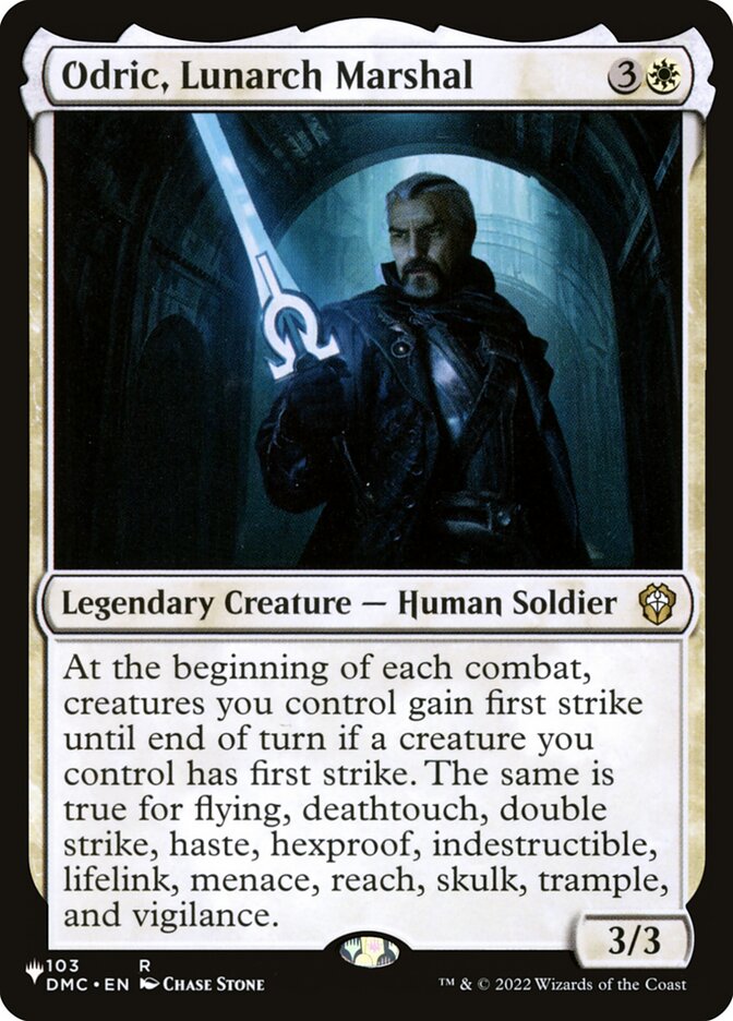 Odric, Lunarch Marshal card image