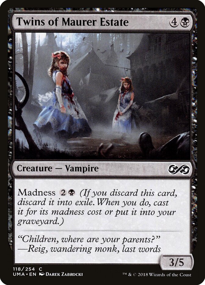 Twins of Maurer Estate card image