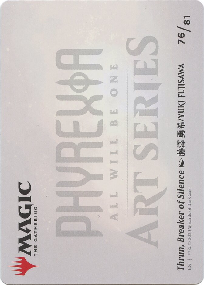 Thrun, Breaker of Silence // Thrun, Breaker of Silence card image